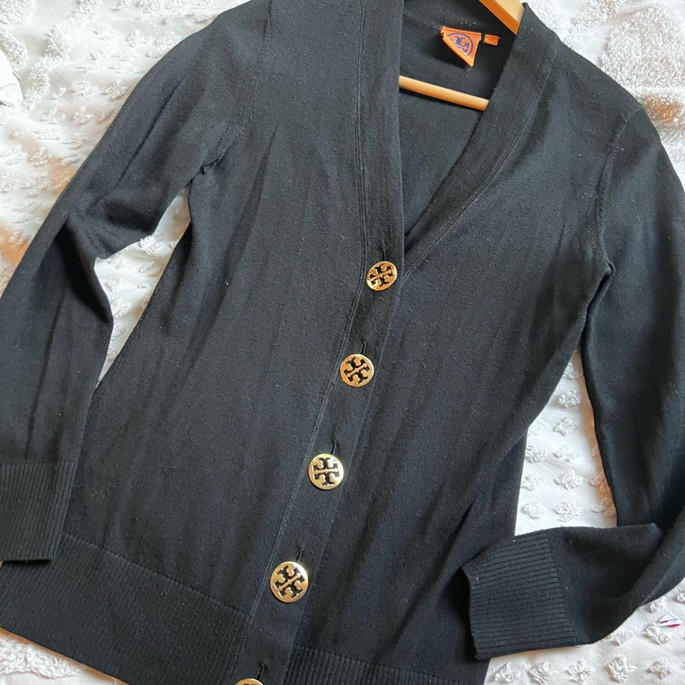 Tory Burch Black Sweater Size XS - Picture 3 of 10